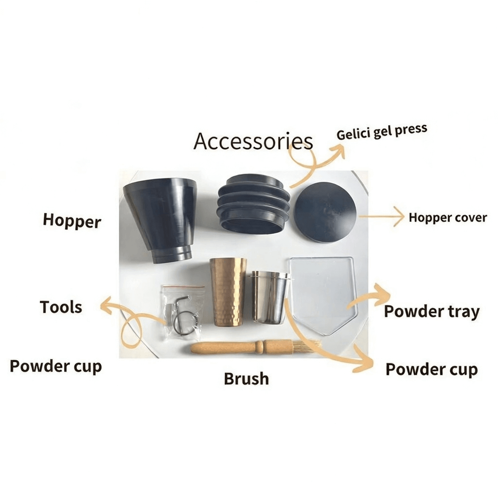 Kaffekværn titanium Burr Home Roast