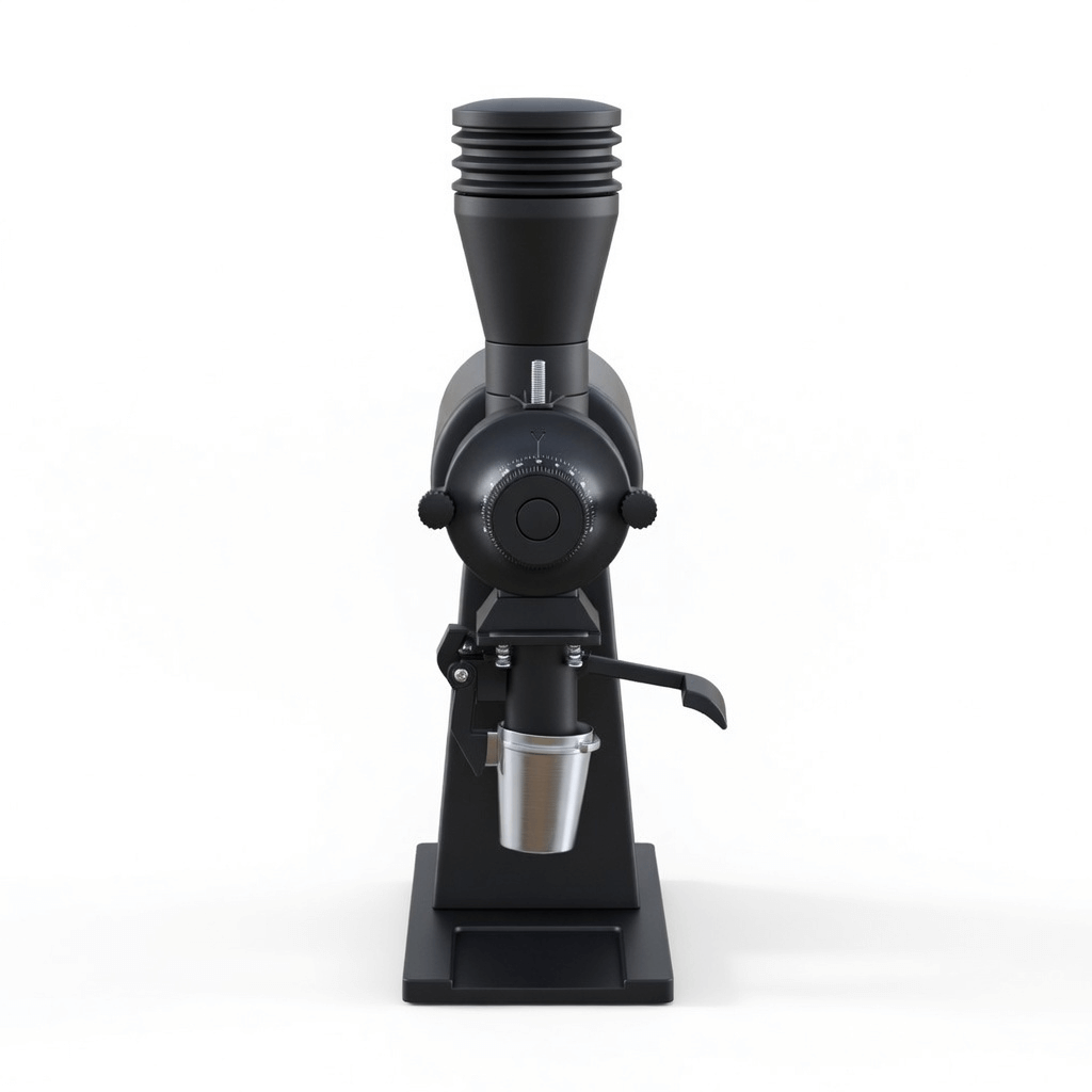 Kaffekværn titanium Burr sort Home Roast