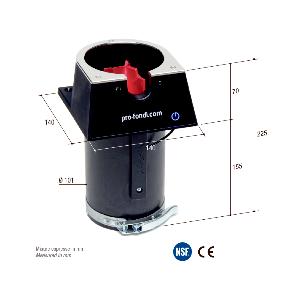 Pro-Fondi EVO Portafilter Renser hos Home Roast