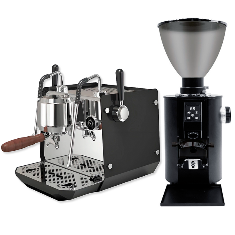 Espressomaskine Elva & Kaffekværn Crest 64 hos Home Roast