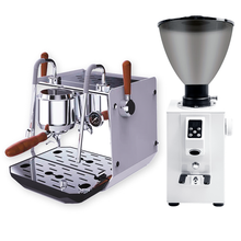 Espressomaskine Elva & Kaffekværn Crest 64 hos Home Roast